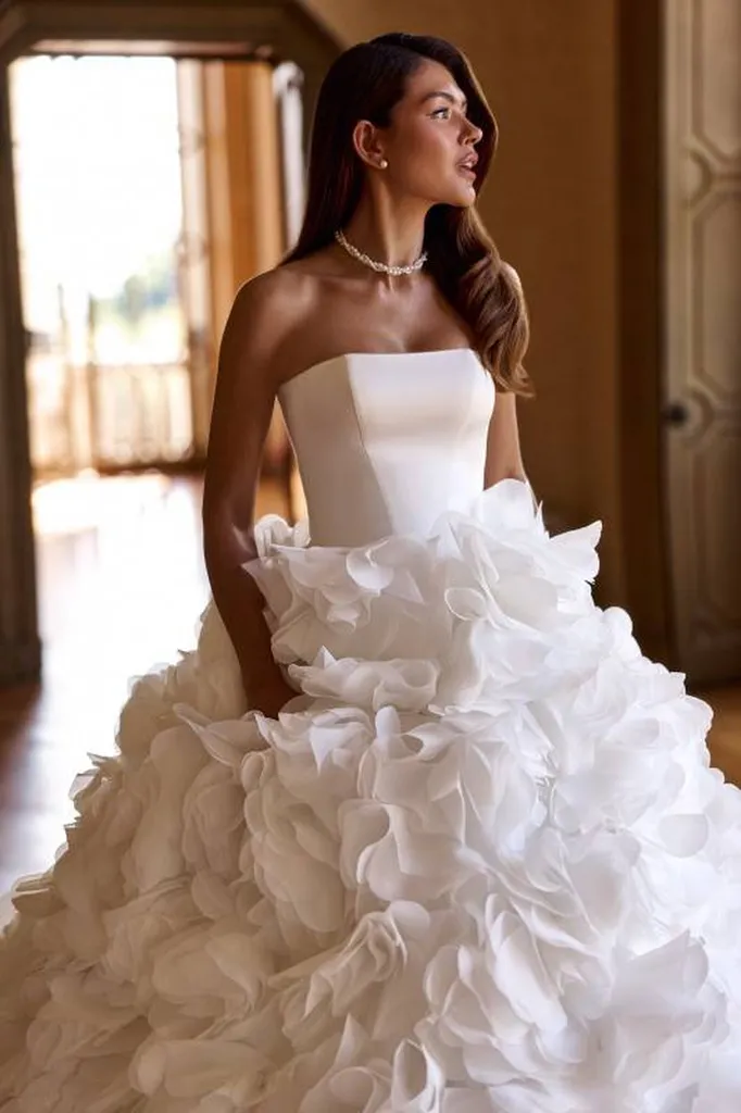 Robe de mariée princesse AMUR bustier Marseille