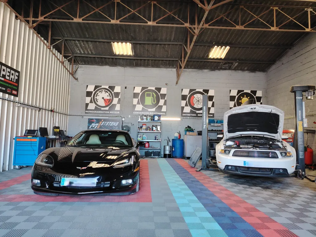 Réaliser des travaux de mécanique générale et l'entretien de véhicules américains pour Chevrolet Corvette et Ford Mustang à Avignon