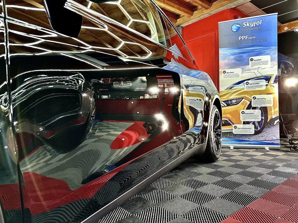 protection film plastique PPF paint protection film Lyon Tesla model Y