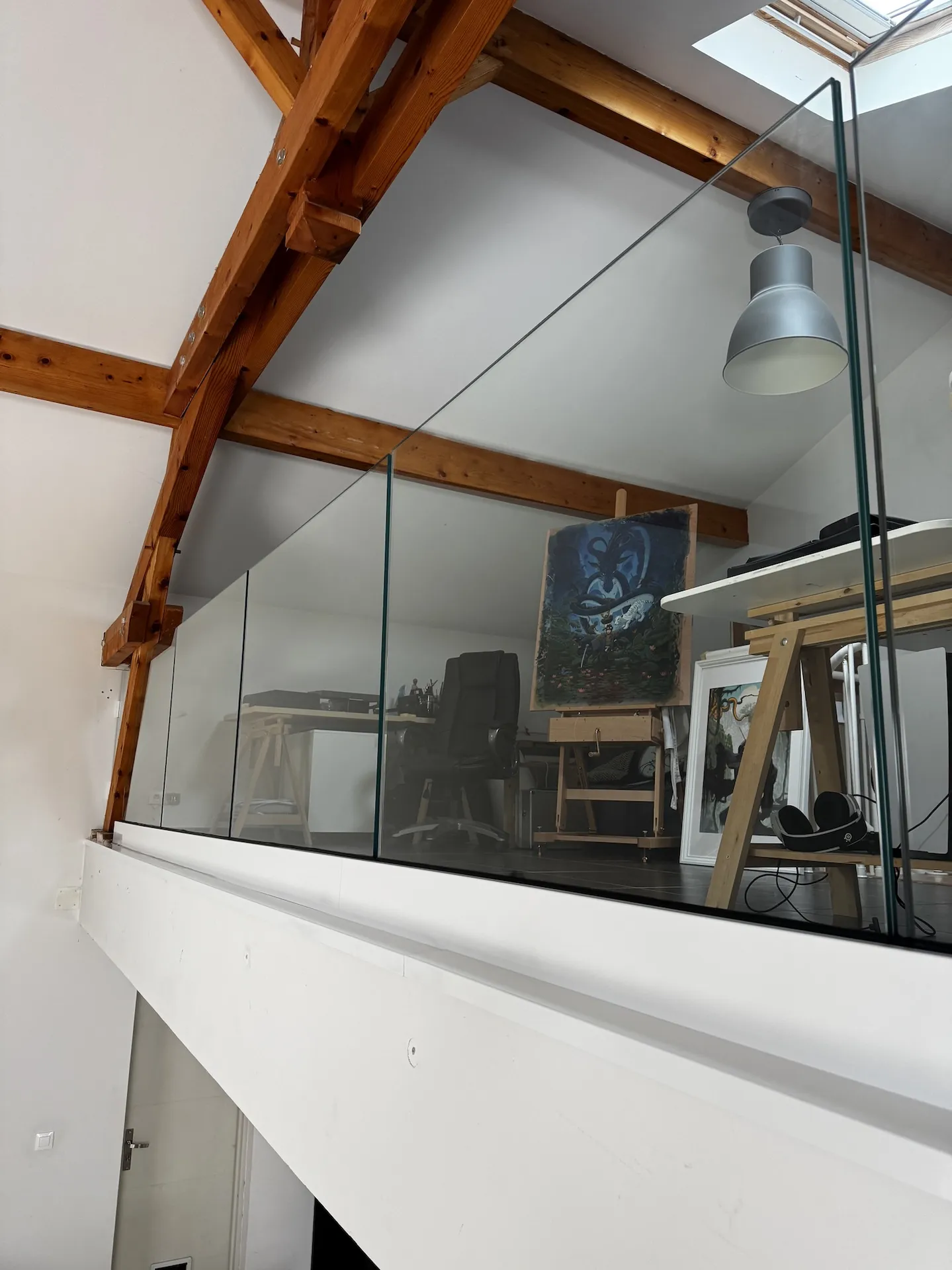 Verre feuilleté trempé pour garde corps à ANNECY