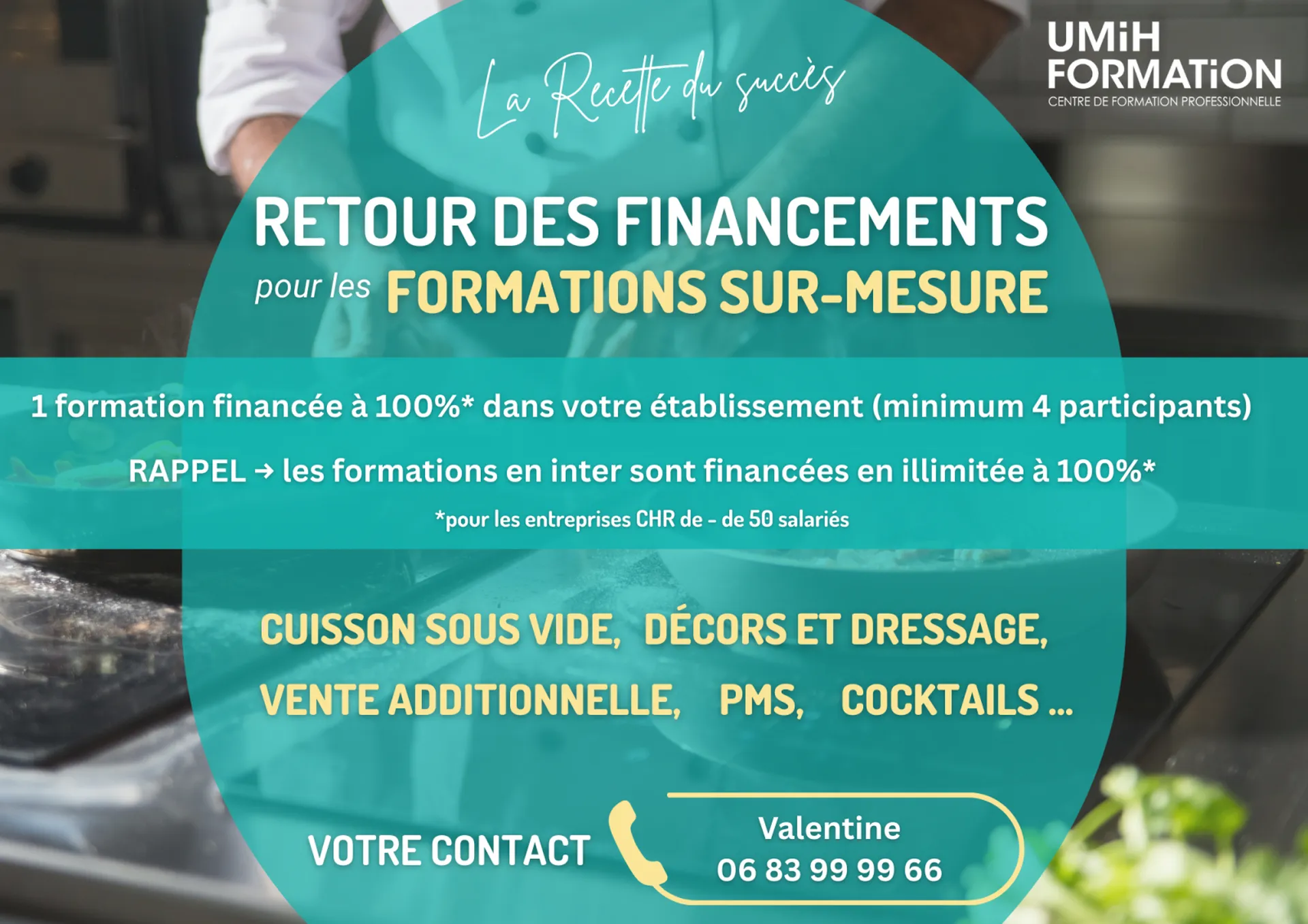 Le retour des financements pour les formations sur mesure : une opportunité pour les établissements de restauration et d’hôtellerie