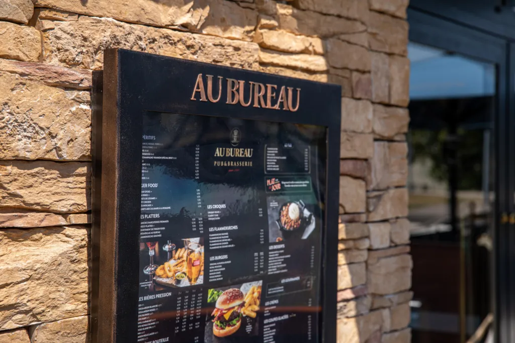 Restaurant Au Bureau Ludres : brasserie conviviale près de Nancy sud pour déjeuner rapide, afterwork, cocktails maison et retransmissions sportives