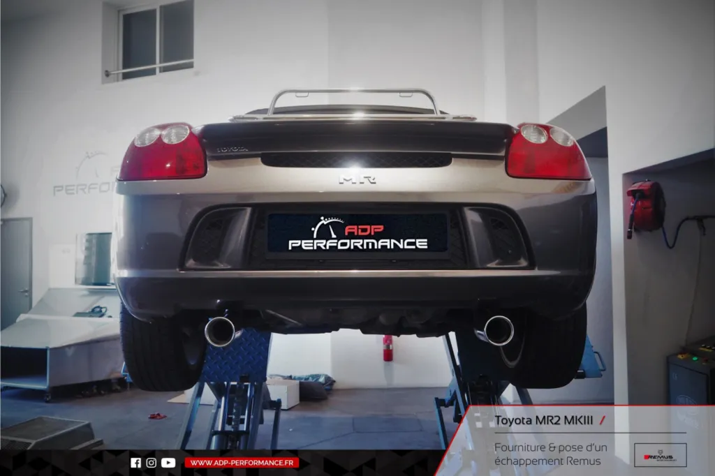 Ligne d'échappement Remus Toyota MR2 MK3 Nimes - ADP Performance