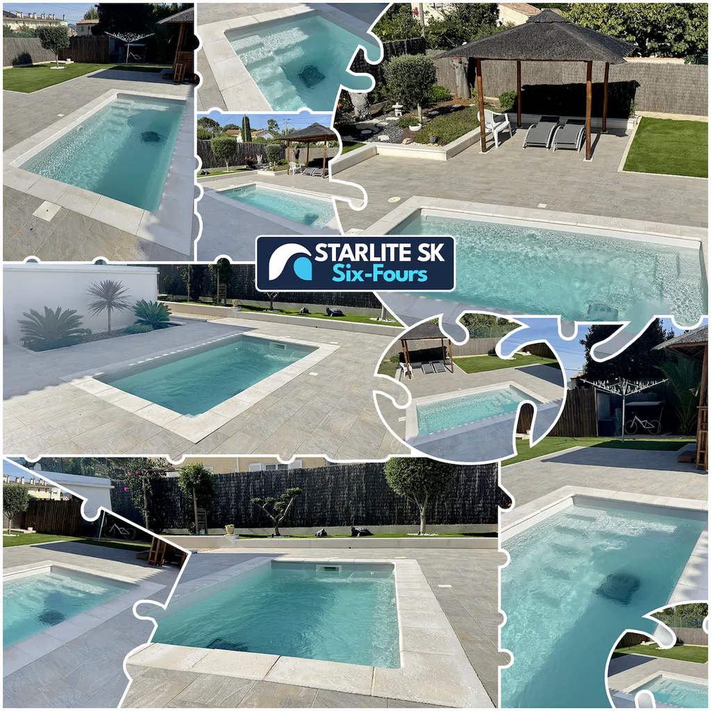 Moodboard Starlite SK piscine jardin