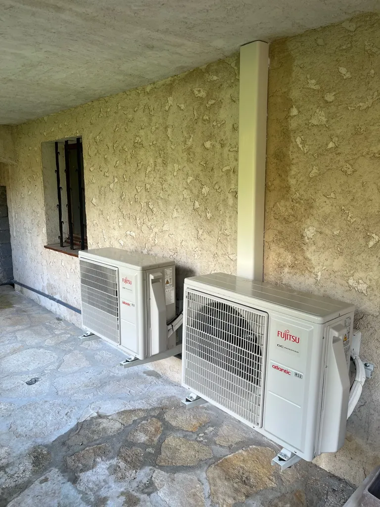 Pompe à chaleur gainable Atlantic  au Bar sur Loup 06