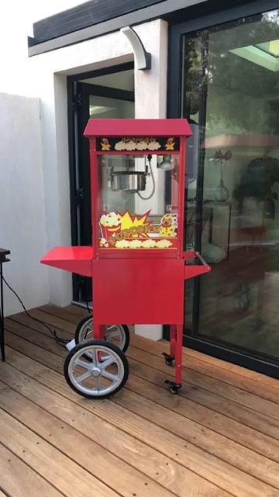Location de machine à pop corn pour anniversaire gourmand