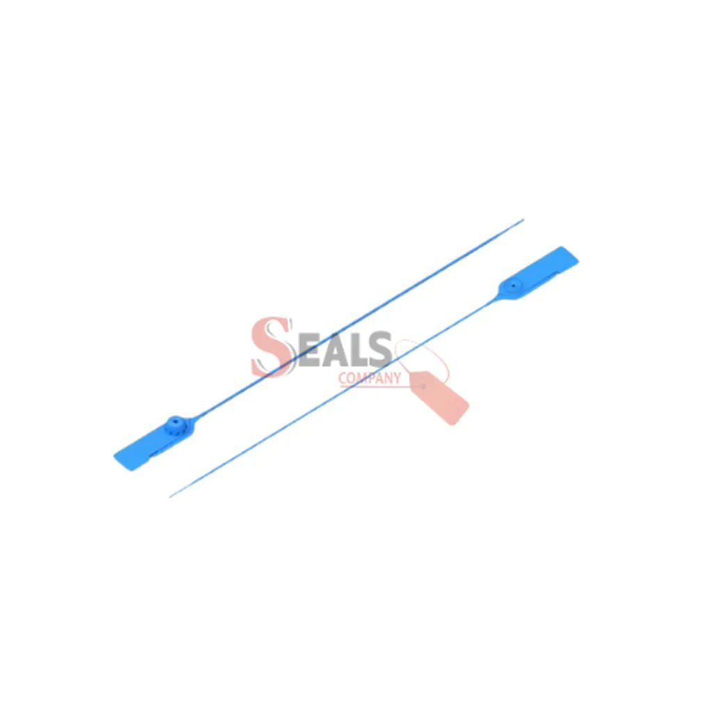 Scellé de sécurité réglable NEWBOXESEALS en polypropylène avec insert métallique et ouverture rapide