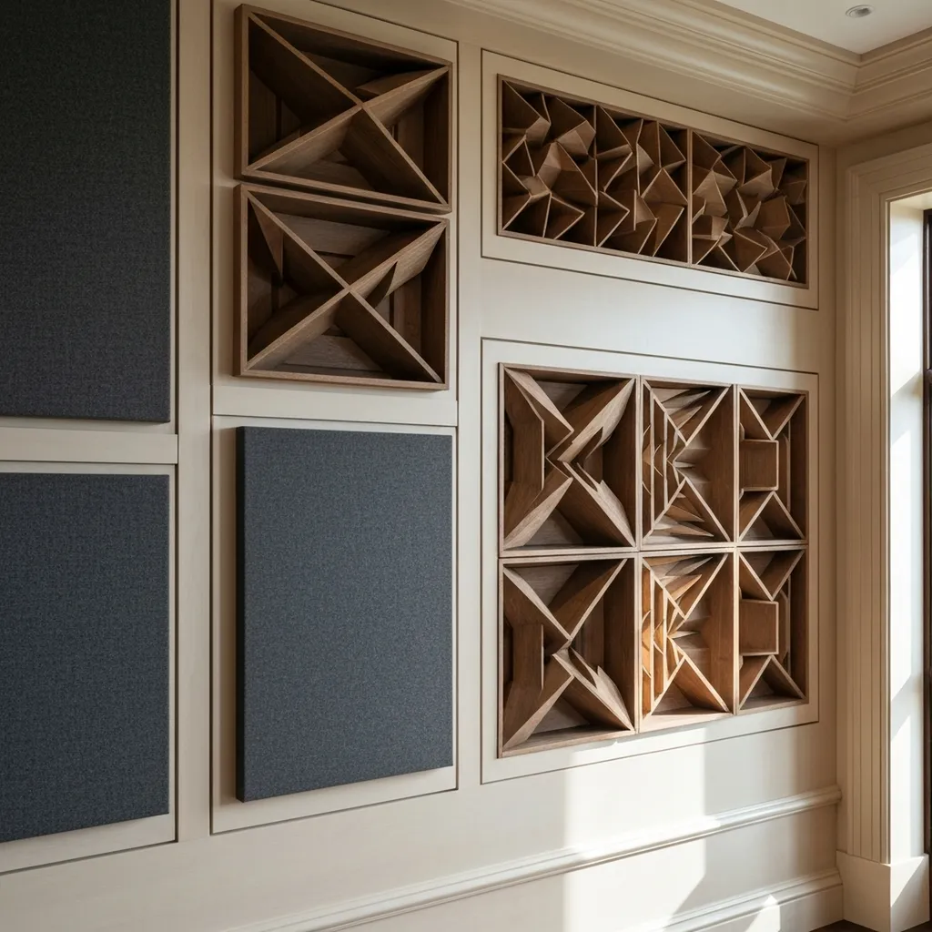 Différences fondamentales entre un traitement acoustique absorbant et diffusant dans le cadre d'une intégration home cinéma haut de gamme