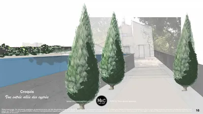 Prestations d'accompagnement aménagement extérieur par un Architecte Paysagiste de Marseille 13013