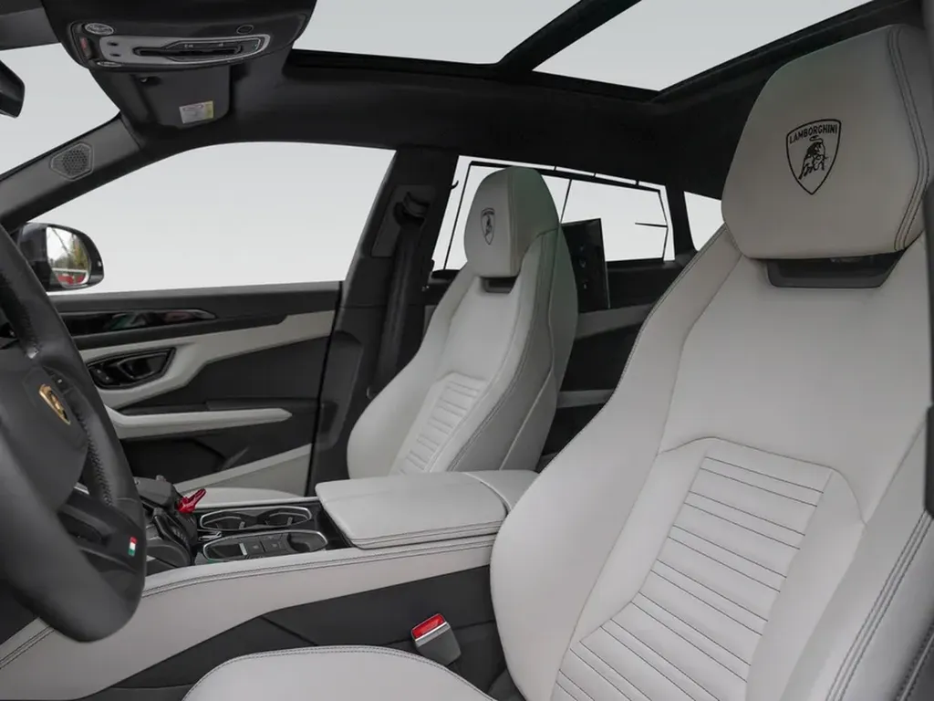 Sièges avant Lamborghini Urus SE cuir blanc confort premium