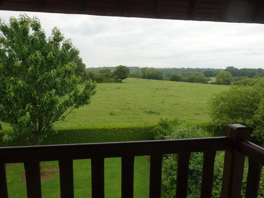 vue jardin Normandie