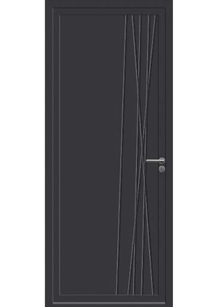 Porte d'Entrée Alu Contemporain