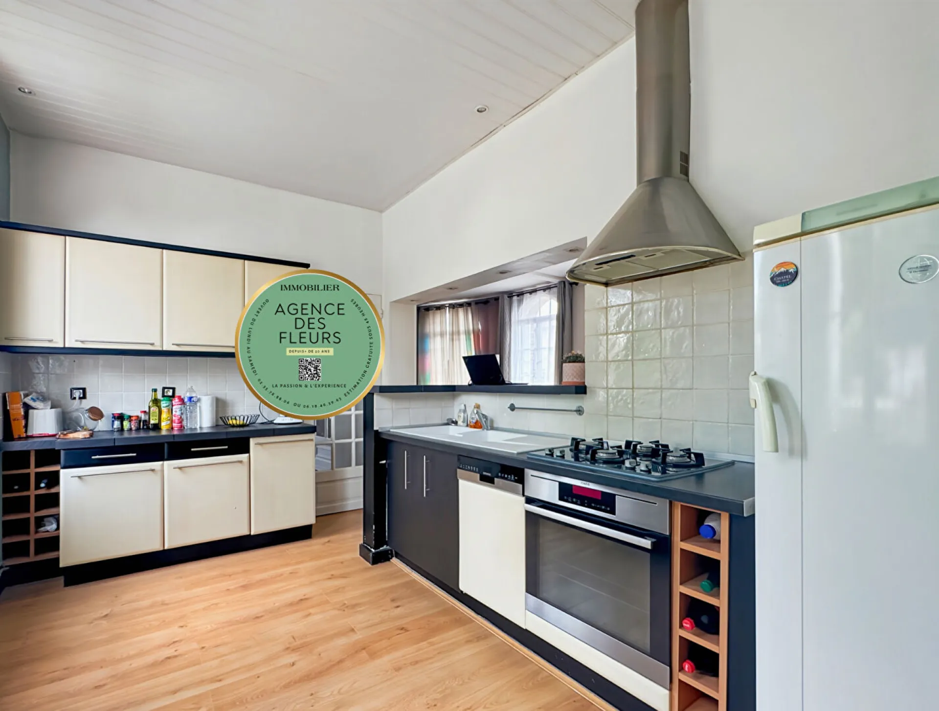 A vendre maison de 155 m² édifiée sur 438 m² de terrain sur la commune de SAINT OUEN DU TILLEUL 27670