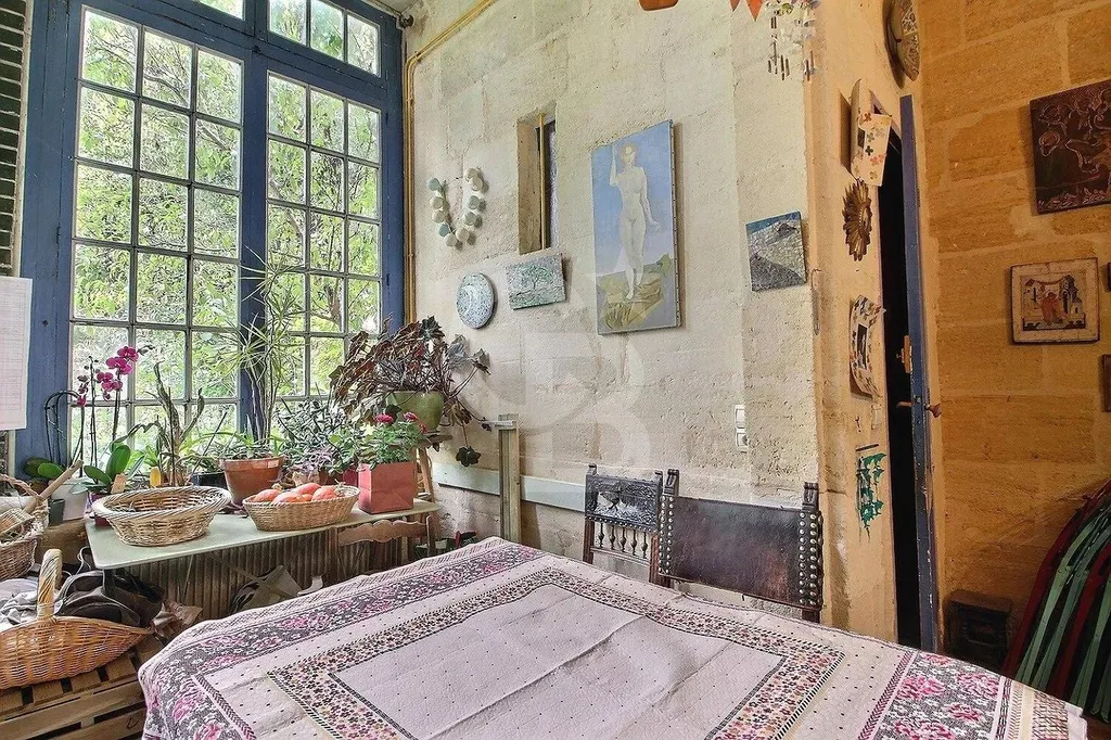 vente Maison en pierre avec prestations anciennes et jardin à BORDEAUX