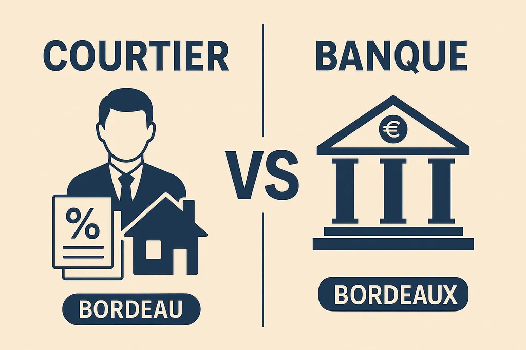 Courtier en prêt immobilier ou banque : qui finance le mieux à Bordeaux ?
