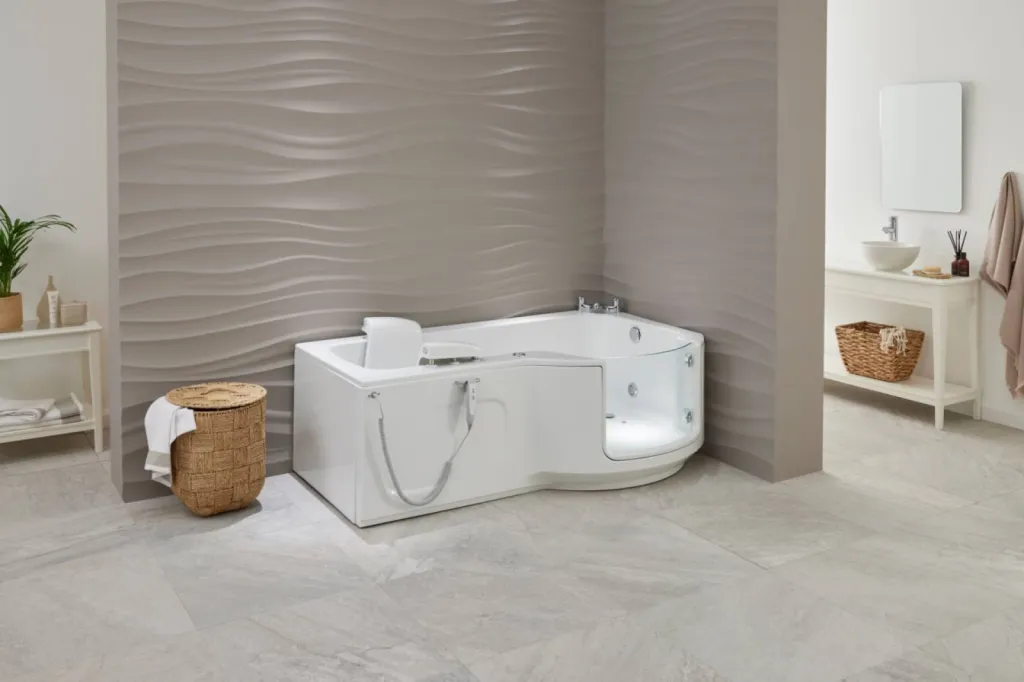 Baignoire à porte avec siège élévateur Louisiana