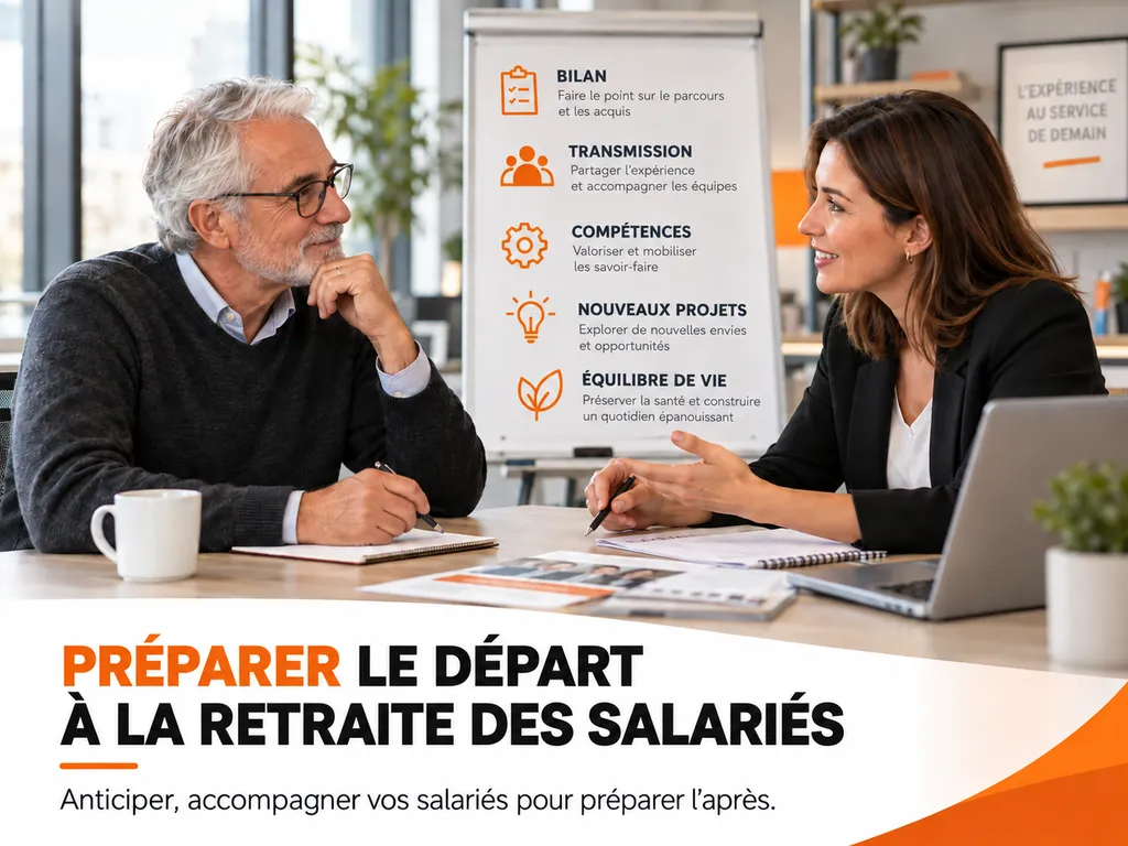 Faire un  devis pour la formation préparer le départ à la retraite de vos salariés.