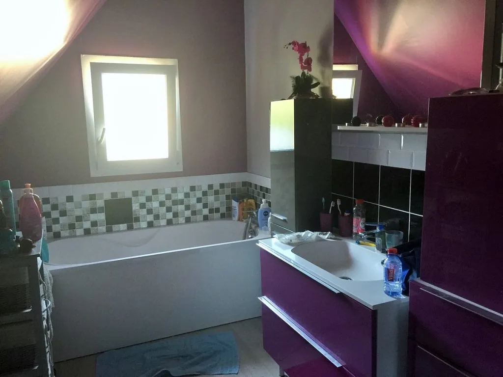 Cherche a vendre maison avec salle de bains avec douche proche de saint pierre les elbeuf 76