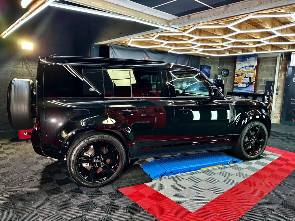 DETAILING auto Lyon protection traitement céramique PPF voiture Land Rover Defender 