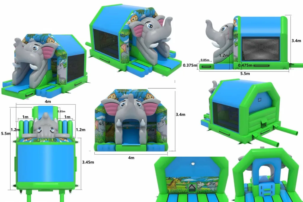 Dumbo structure gonflable château gonflable en vente à Avignon et partout en France 