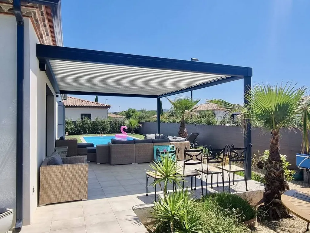 Pergola bioclimatique Montpellier