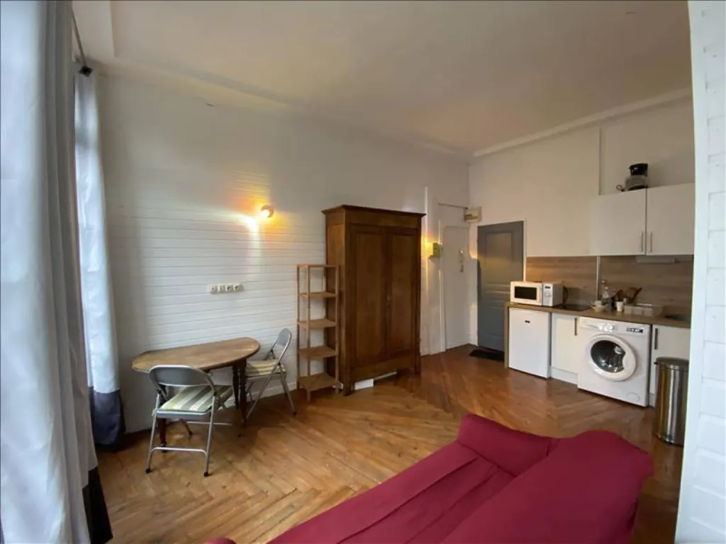 Studio meublé de 22,40m²