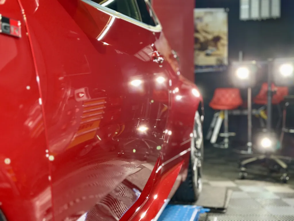 Toyota Yaris GR – Rénovation et traitement céramique à Lyon Ouest proche de Vourles 