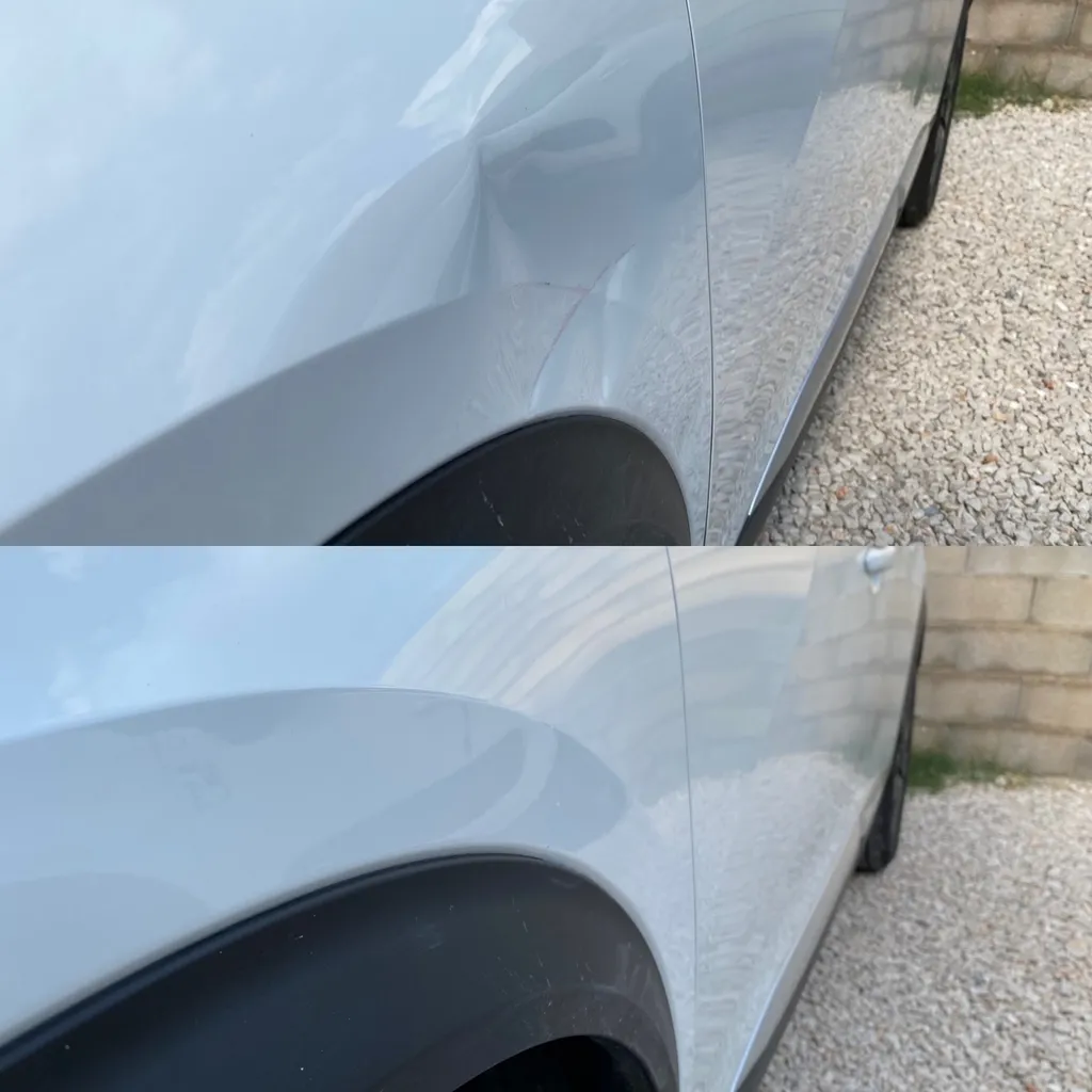 Carrosserie pour débosselage sans peinture (DSP) économique à Carnoux