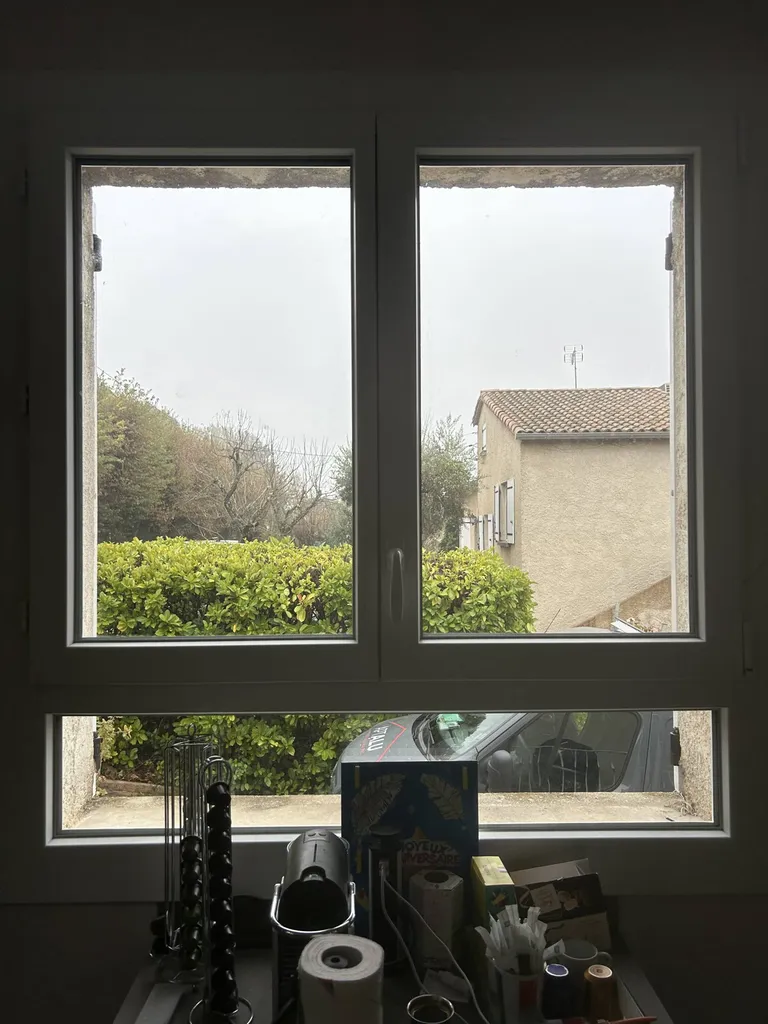 Réalisation de menuiseries PVC Blanc sur Pierrevert dans le 04