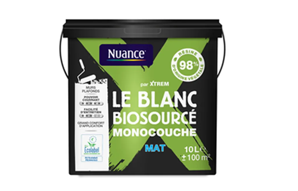 Peinture biosourcée Nuance mat 10L
