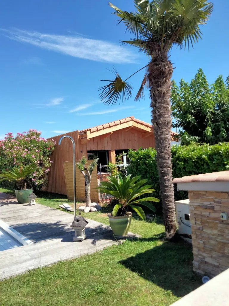 Création du maison en ossature bois par une société de construction vers La Teste de Buch