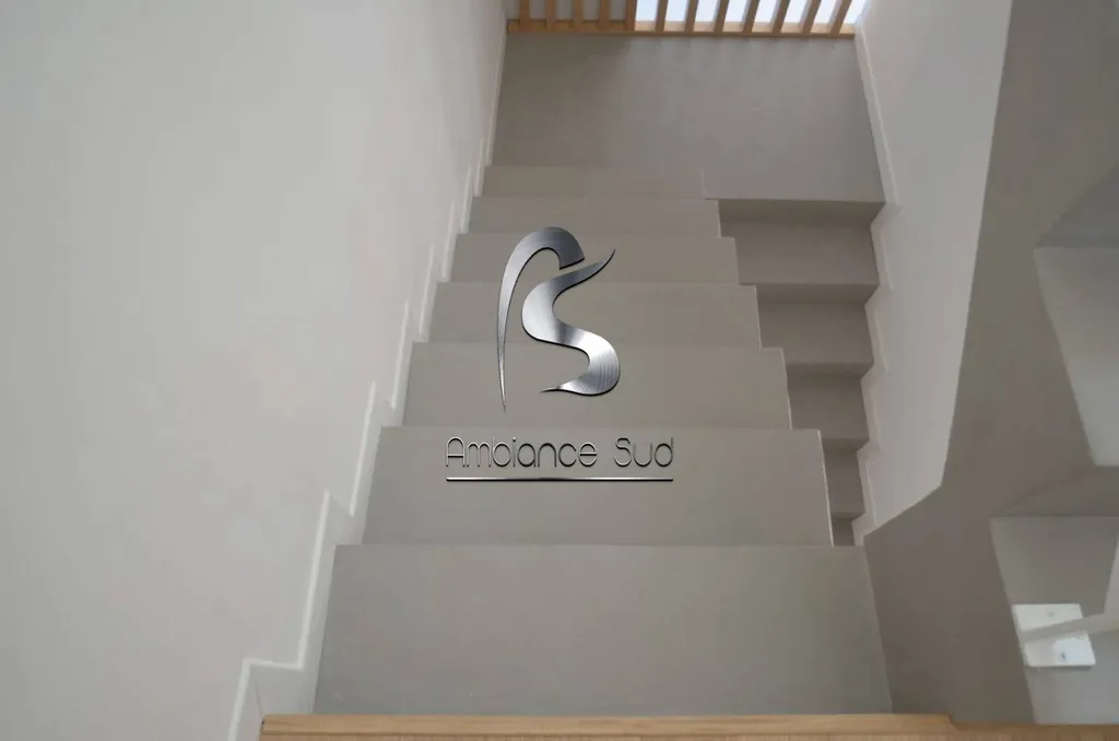 ESCALIER EN BETON CIRE TALOCHE
