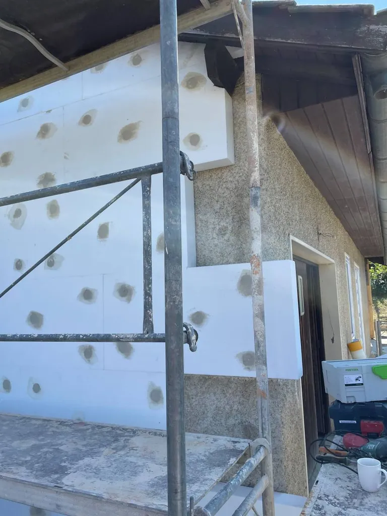 Travaux d'isolation thermique par l'extérieur à Jassans Riottier (69)