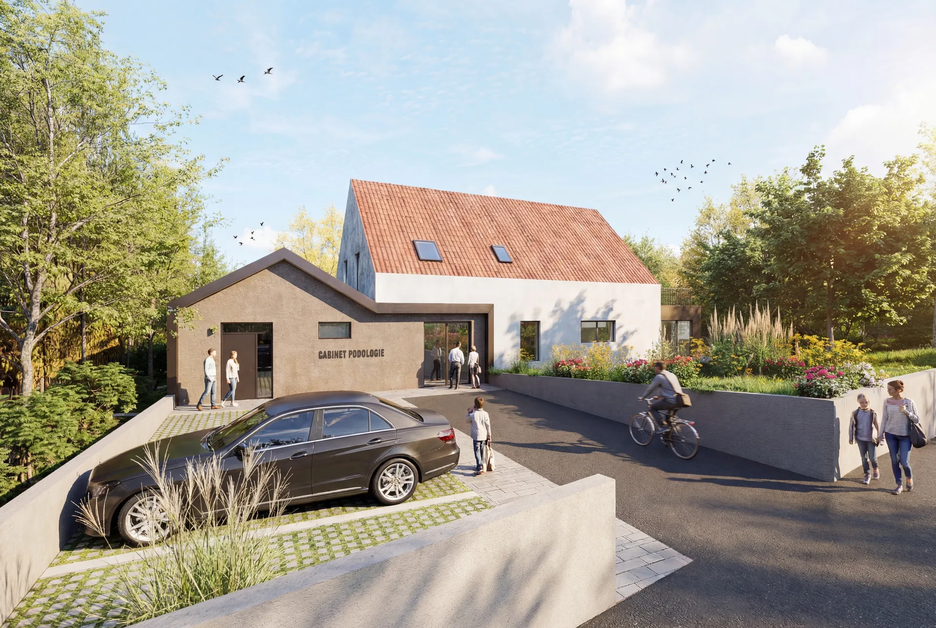 Construction d'un cabinet de podologie et d'un logement individuel - Avolsheim