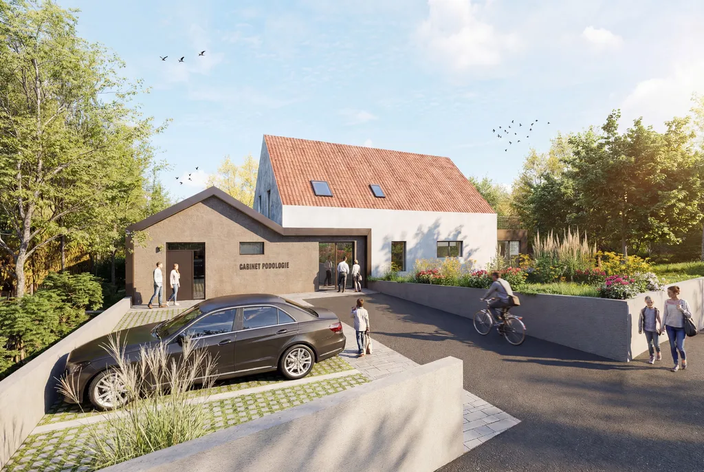 Construction d'un cabinet de podologie et d'un logement individuel - Avolsheim