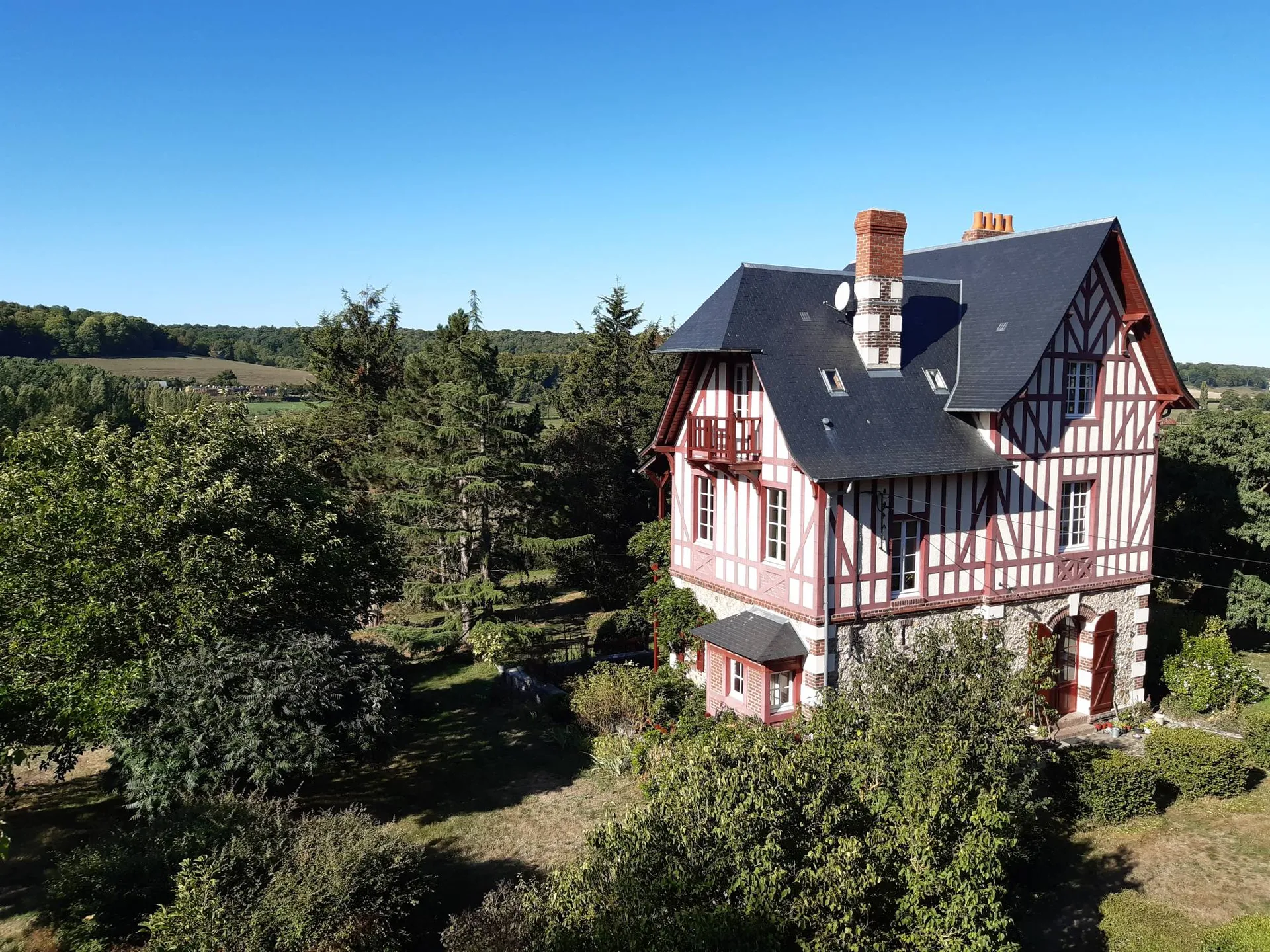 Maison style anglo-normand du XIXème siècle, Région Orbec, Calvados14.