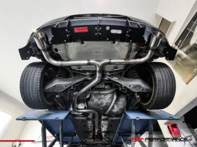 Montage ligne complète Scorpion + Downpipe VW Golf MK6 GTi 2.0 TSi 210 ps | ADP PERFORMANCE AIX