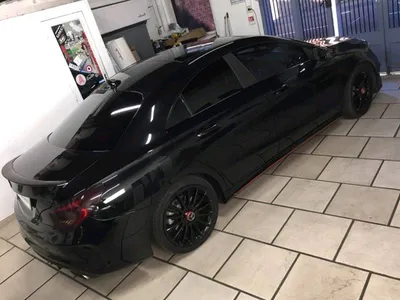 Réalisation covering des éléments en Carbonne d'une Mercedes CLA à Grasse 06