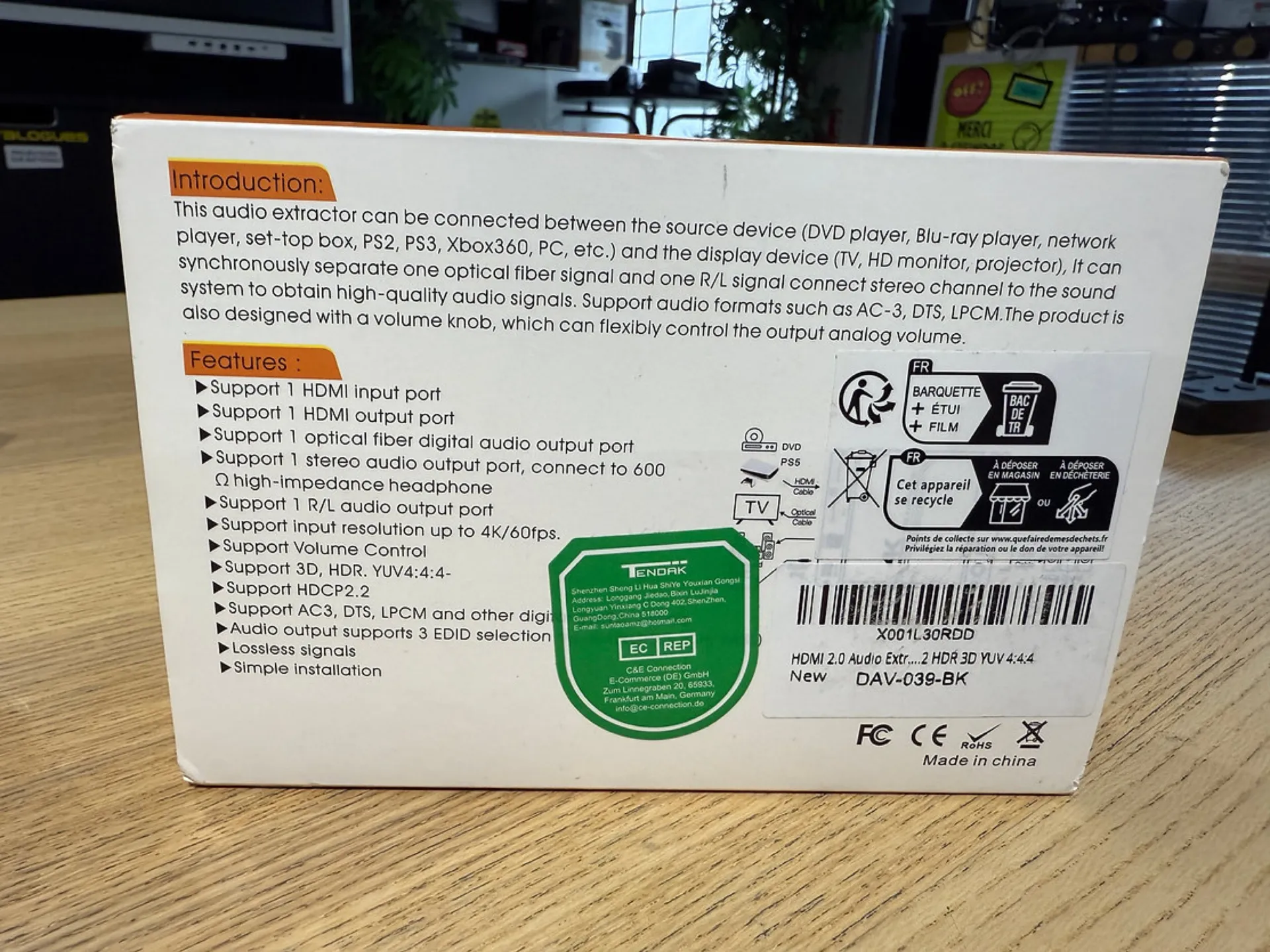 location extracteur audio hdmi à cassis dans les bouches du Rhône