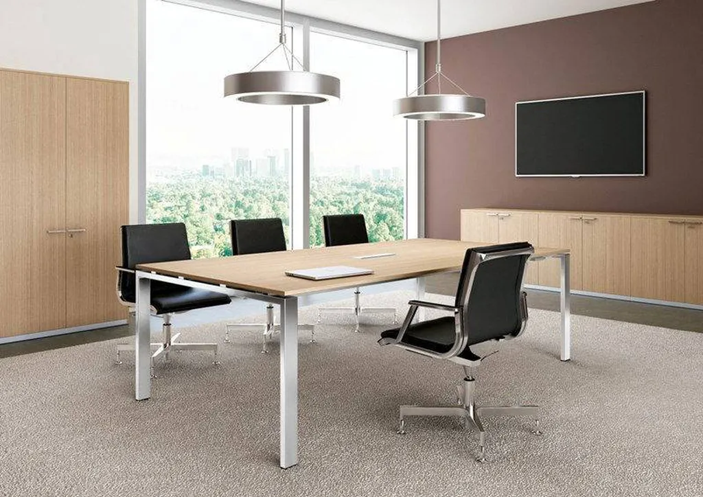 Table de réunion Glider assorti au bureau direction bois à ARLES