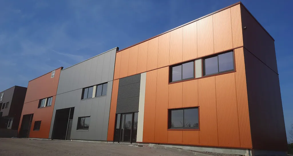 Projet numéro 2 pour Metalimmo : Maîtrise d’œuvre d’exécution pour quatre bâtiments d’activités avec stockage, magasins et bureaux à Fabrègues