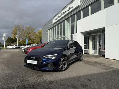 Audi A3 d'occasion proche Le Havre : découvrez cette Sportback hybride S Line chez Caudebec Automobiles La Frénaye.