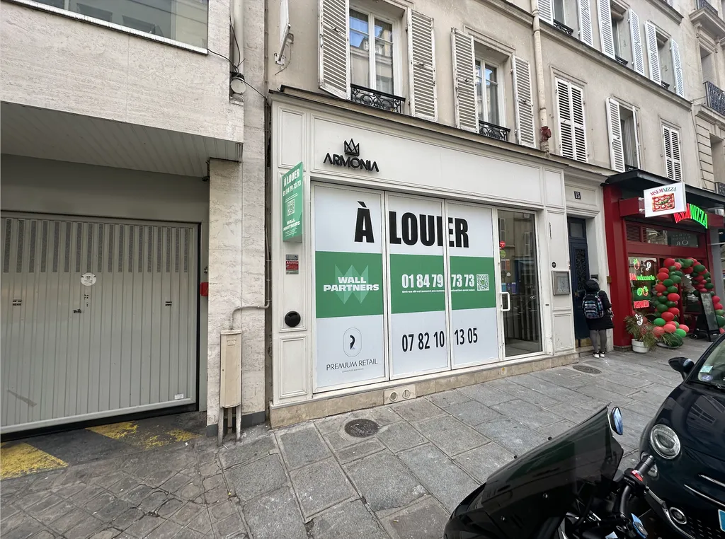 Location - Boutique 91 m², Bosquet, Rue du Champ de Mars 75007 PARIS