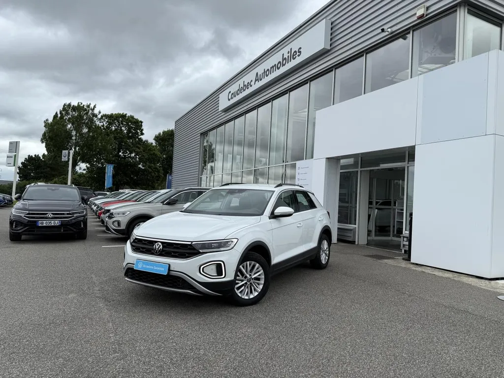 Achat Volkswagen T-Roc occasion autour du Havre : SUV diesel automatique 150 ch disponible chez Caudebec Automobiles La Frénaye