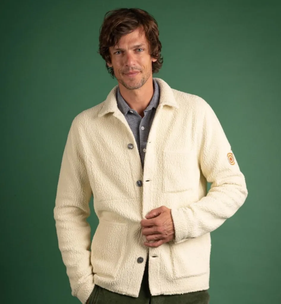 La veste Mick Sherpa des Garçons Faciles chez Sacha à Ménerbes