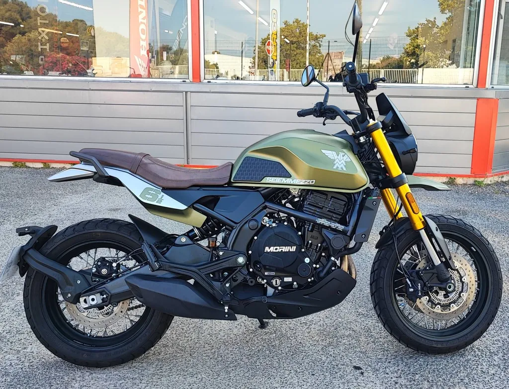 MOTO MORINI 650 SEIEMMENZZO SCR DU 05/2023 AVEC 3650 KM.