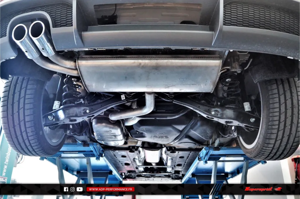 Silencieux Supersprint Avignon - Audi A3 8V (Mk2) 2.0 TFSI 190 PS - ADP Performance