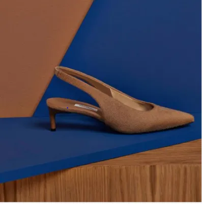 Escarpins à bride en cachemire MaxMara chez Sacha le Concept Store du Luberon