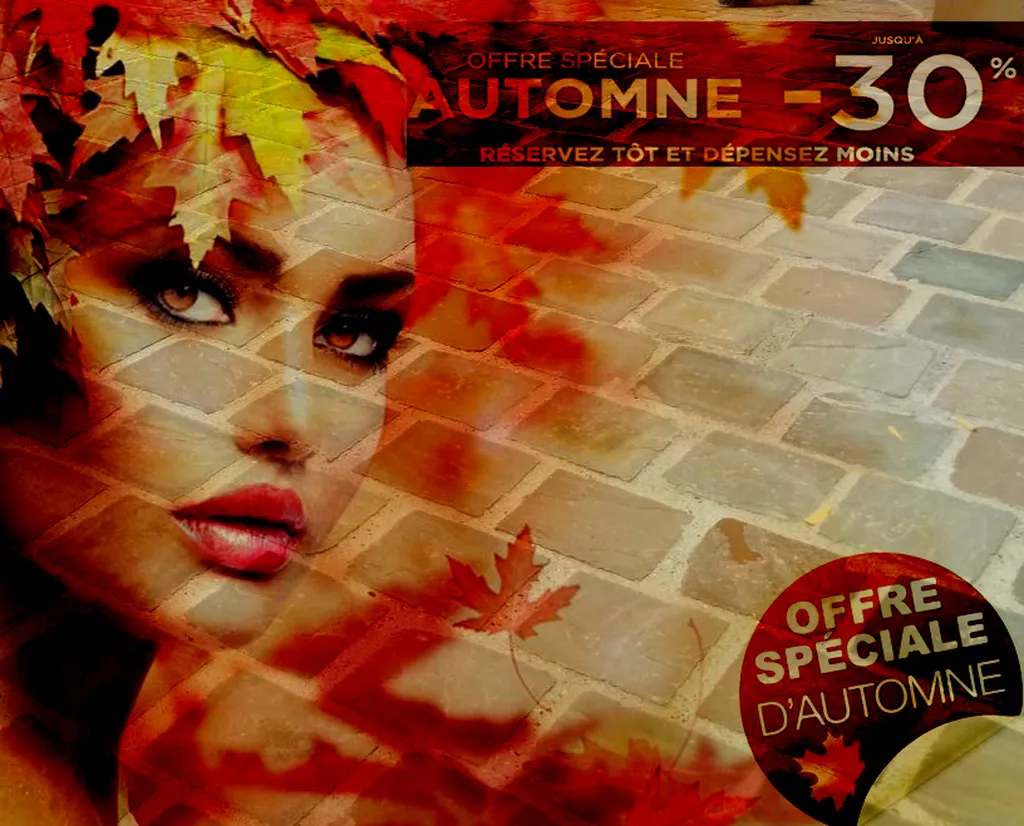 promotion automne pavé