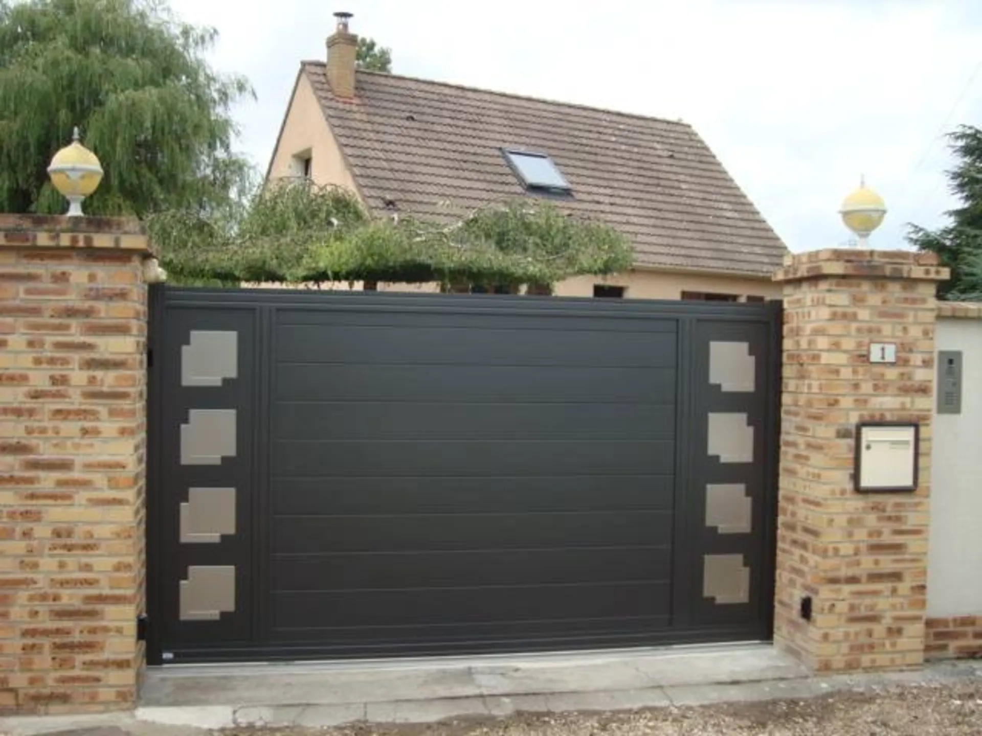 Installateur de portail Aluminium Design à Honfleur 14